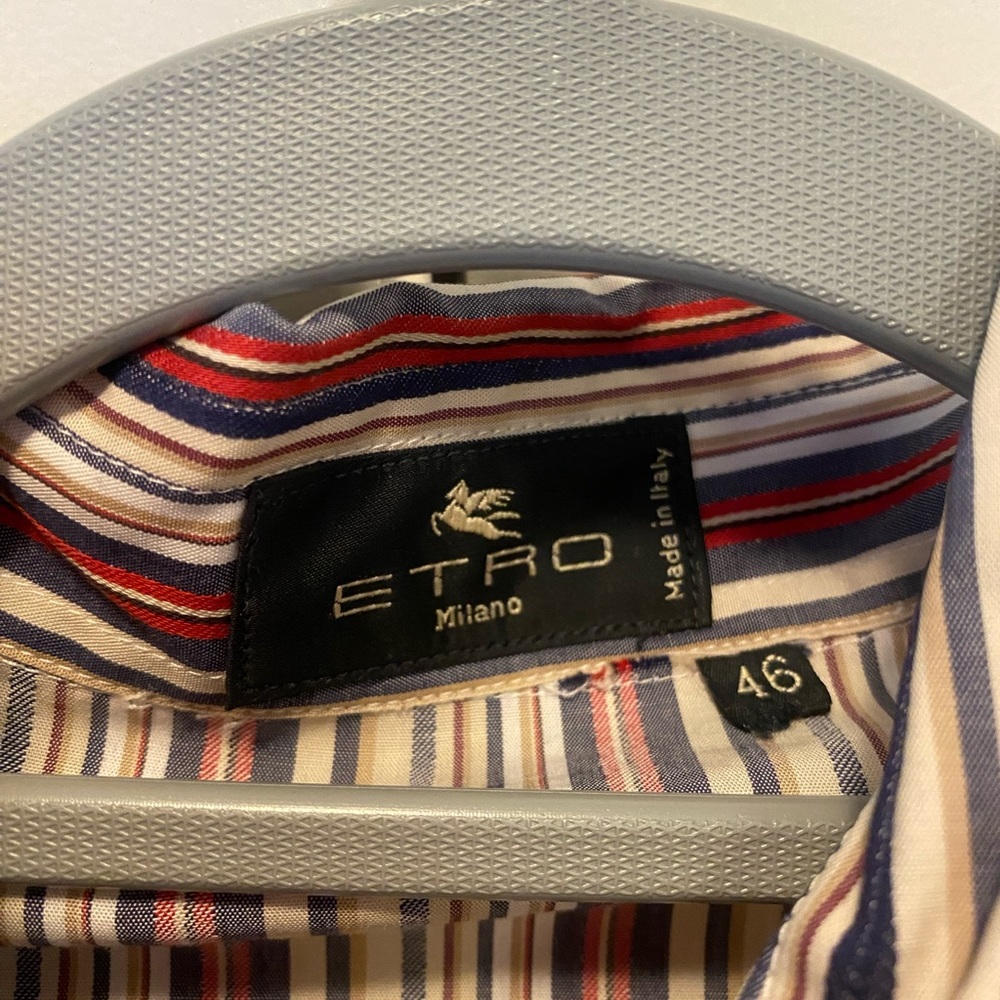 Striped Etro Button Down - Picture 2 of 4